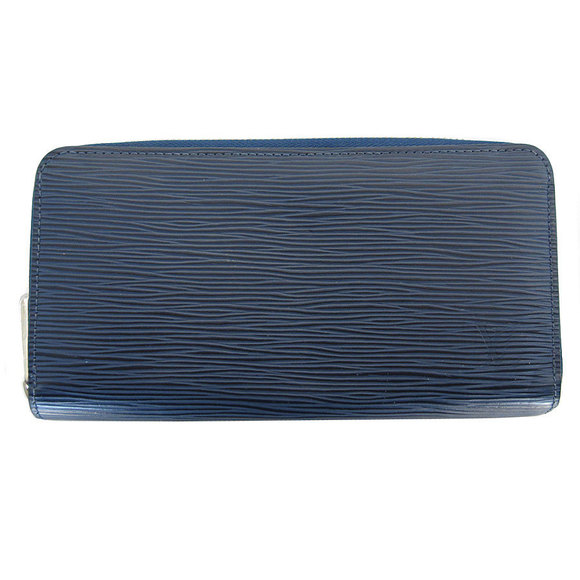 Louis Vuitton Leather Blue Wallet Zippy Epi Navy - Picture 1 of 4